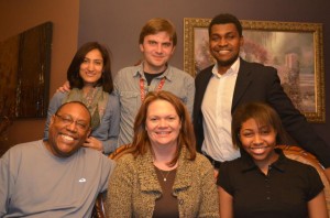 Kavena Hambira, 2012-13 Fulbright Scholar with his colleagues in Atlanta