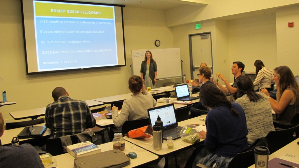 Presidio Graduate School Seminar, September 18, 2014