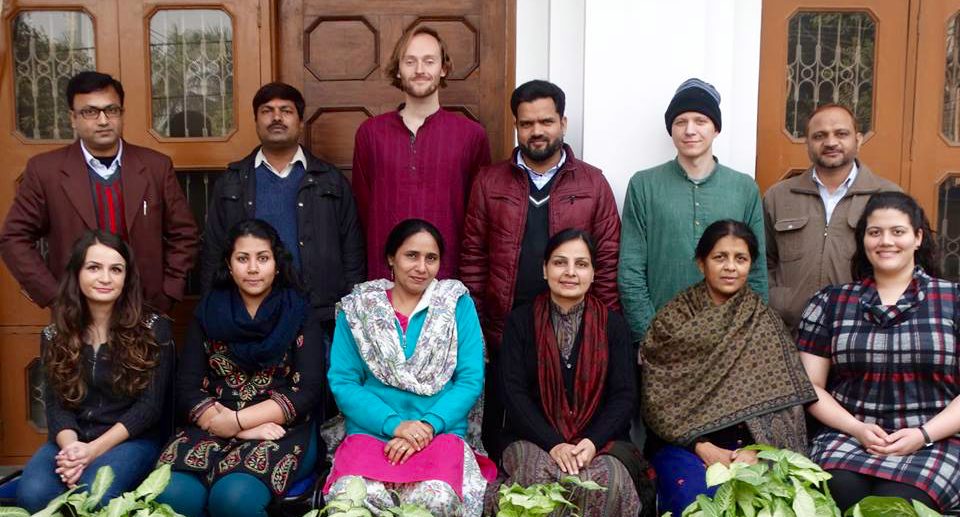 AIIS Language Fellows and their instructors