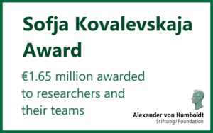 Sofja Kov Award