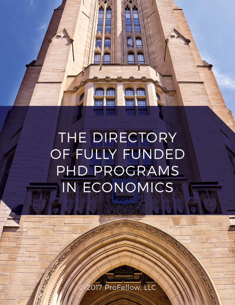 The Directory of Fully Funded PhD Programs in Economics