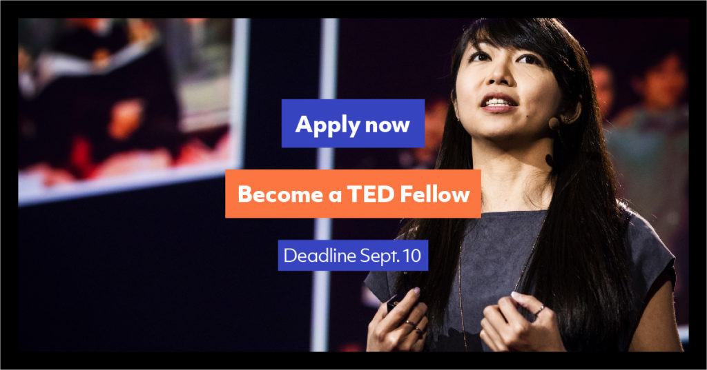 TED Fellows 2018: Applications Now Open