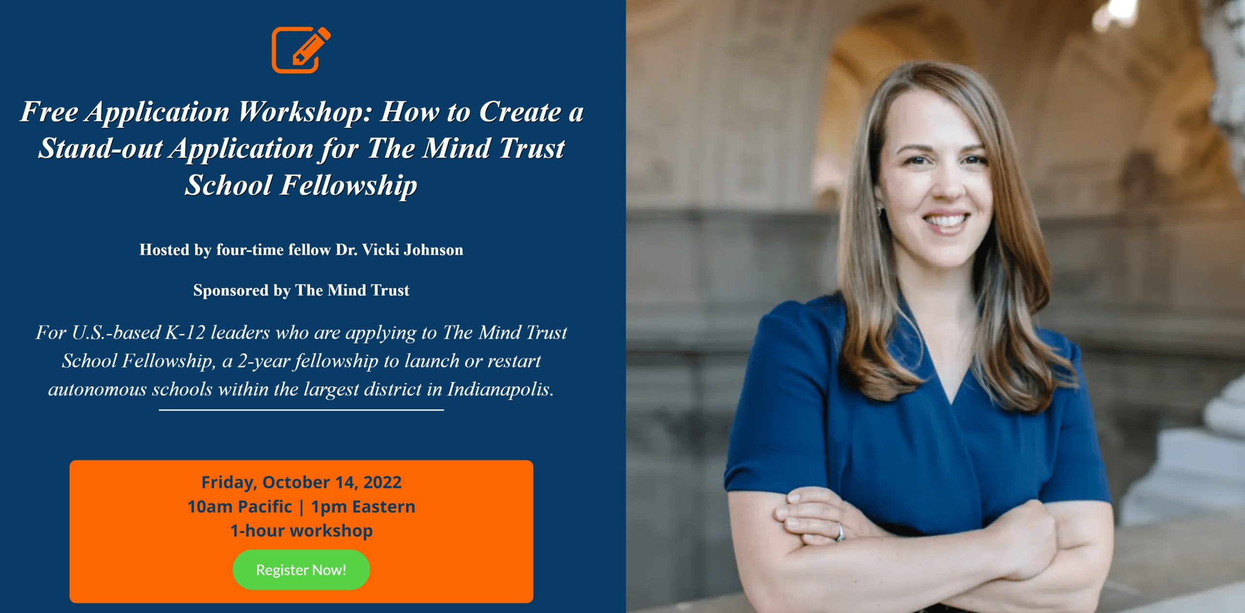 Free Application Workshop: How to Create a Stand-out Application for The Mind Trust School Fellowship