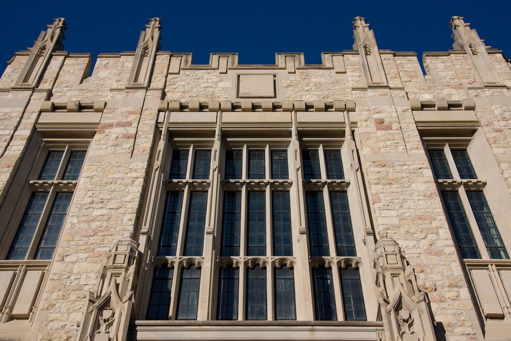 An old historic building found at the University of Saskatchewan in Saskatoon, Canada.